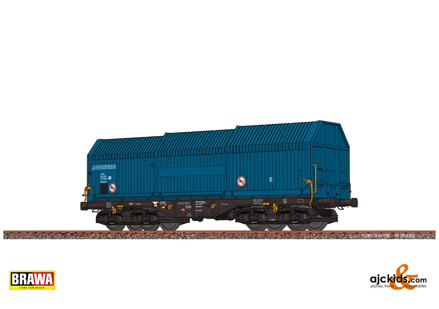 Brawa 51020 H0 Covering Hood Car Shimmns2 VTG at Ajckids. MPN: 4012278510200