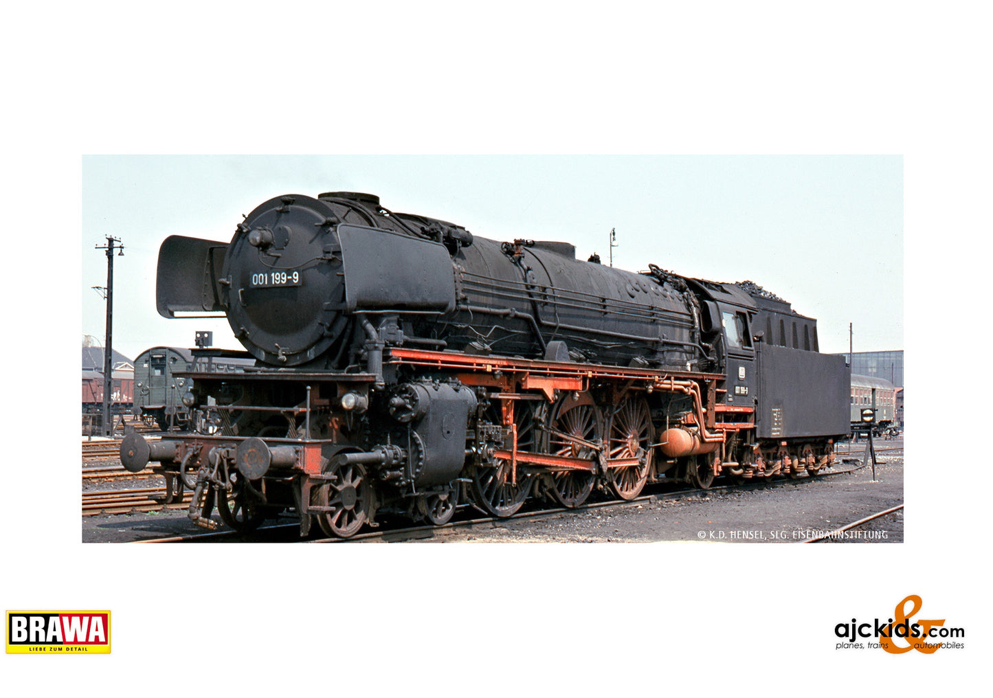 Brawa Steam Loco 001 DB, Era IV, AC Digital EXTRA 600.50 at Ajckids.com