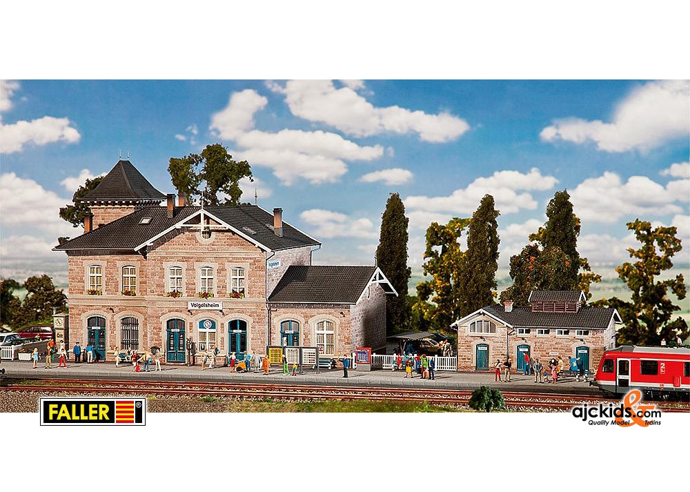 Faller 110121: Train Station Volgelsheim – Ajckids