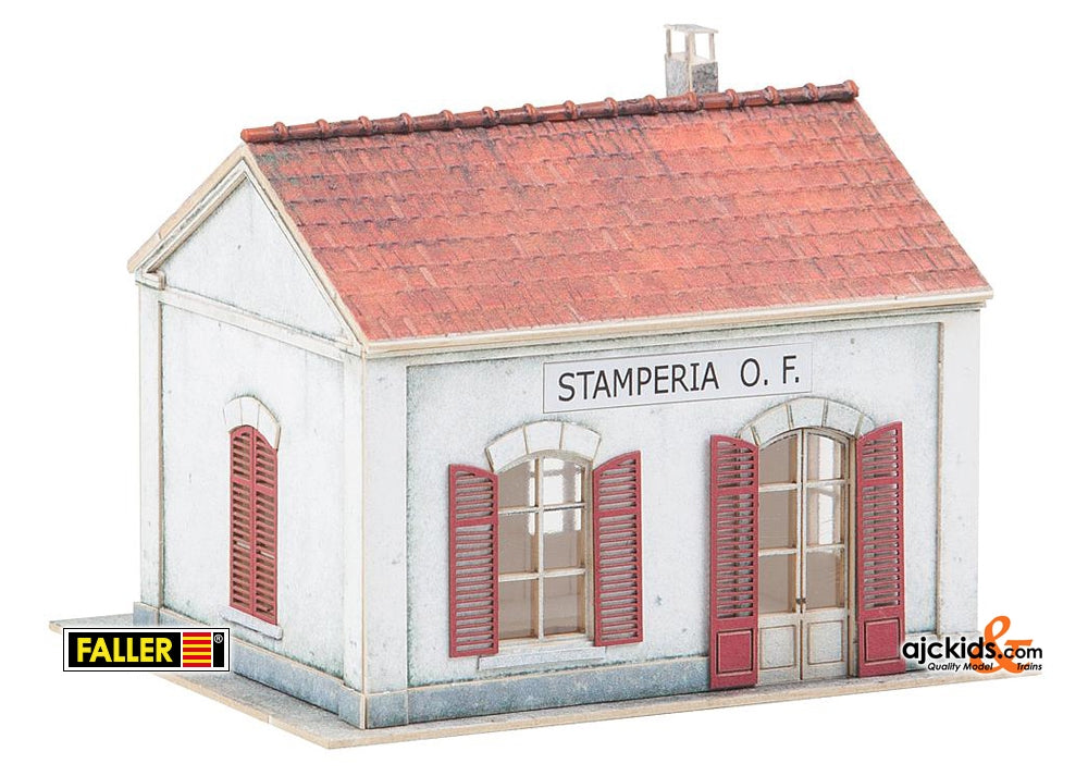 Faller 110202 - Stamperia Wayside station, with imprints