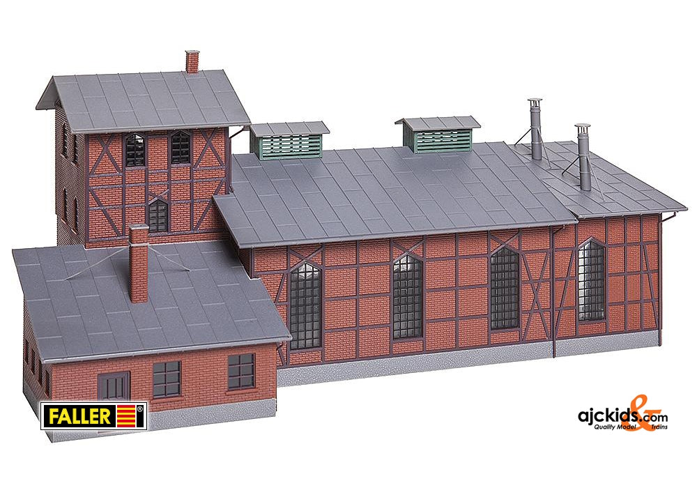 Faller 120161 - Engine house, 2 stalls