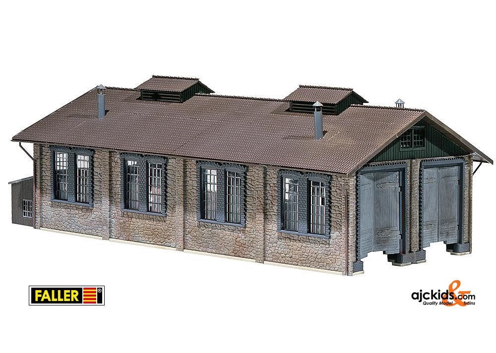 Faller 120165 - Two-stall engine shed