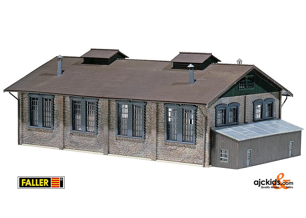 Faller 120165 - Two-stall engine shed
