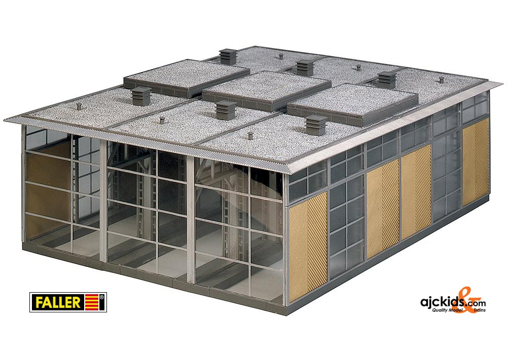 Faller 120217 - Electric engine shed, three tracks