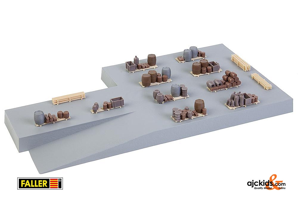 Faller 120265 - Loading hall with end platform
