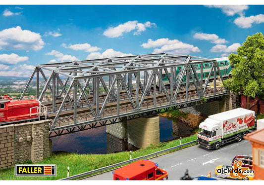Faller 120497 - Steel bridge, 2-track at Ajckids.com