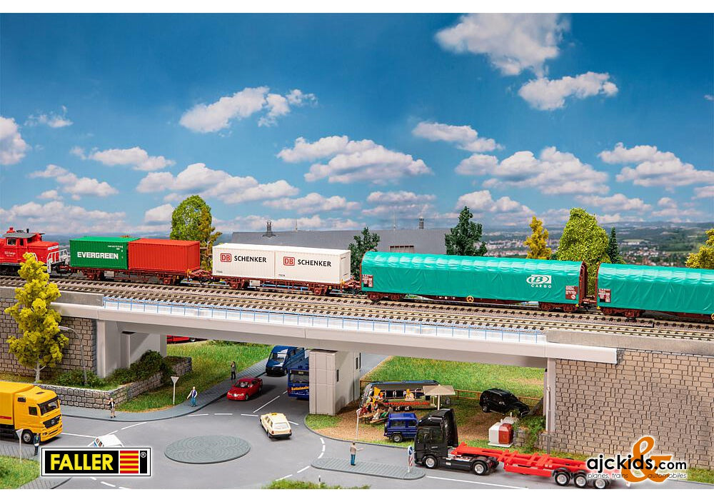 Faller 120504 - Concrete bridge, 2-track
