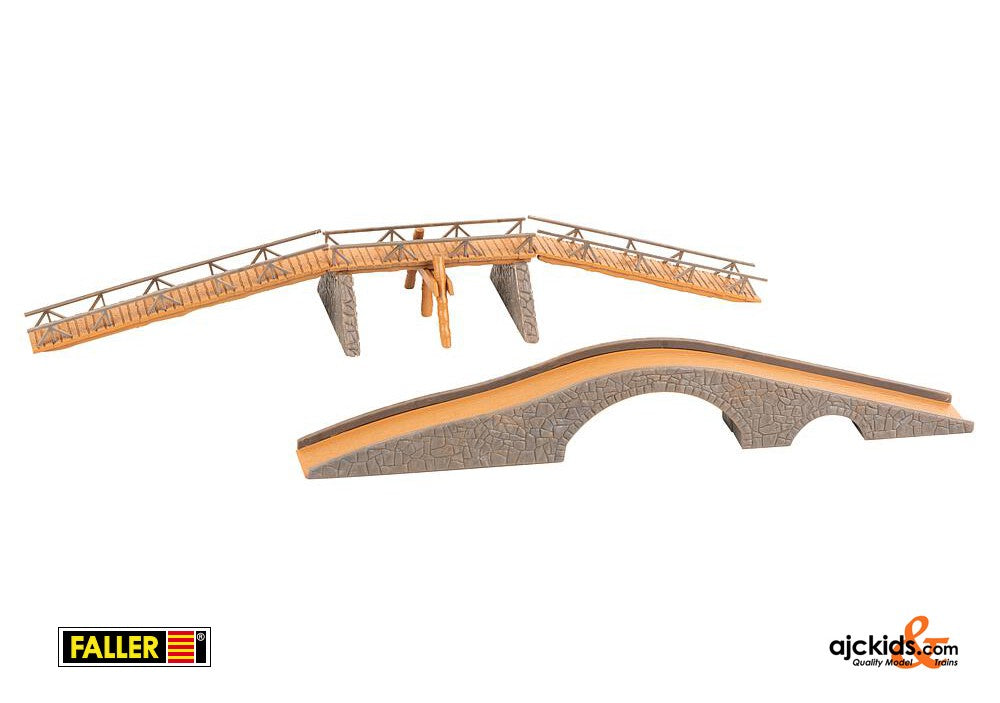 Faller 120526 - 2 Footbridges at www.ajckids.com