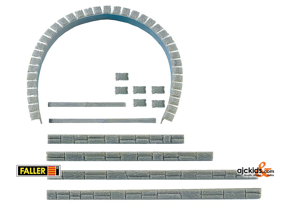 Faller 120550 - Tunnel facing strips