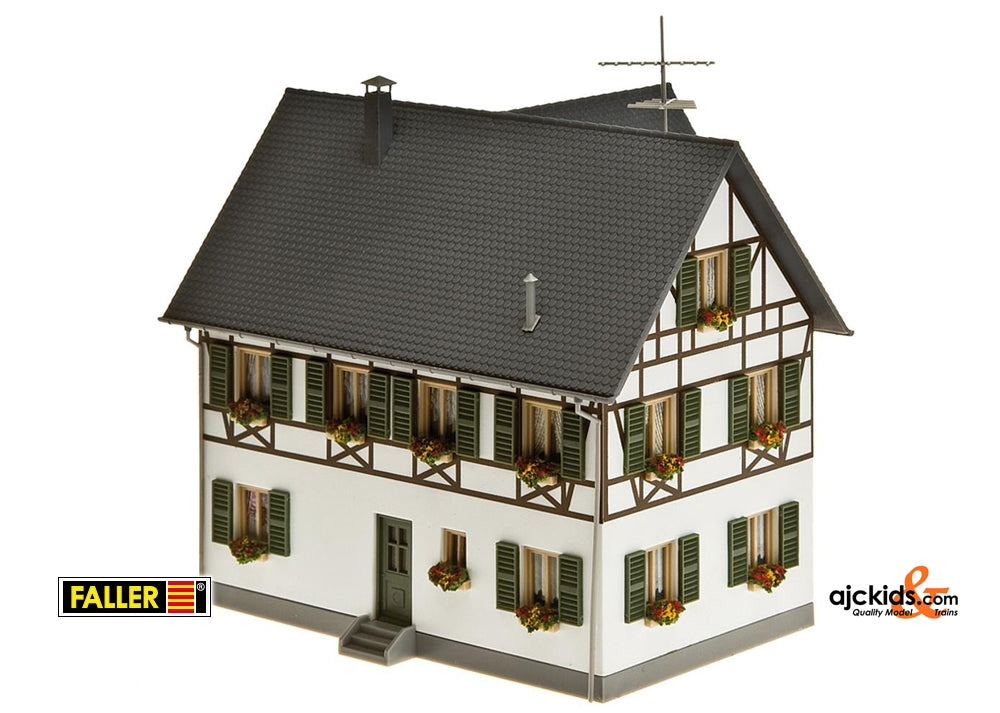 Faller 130259 - Half-timbered two-family house