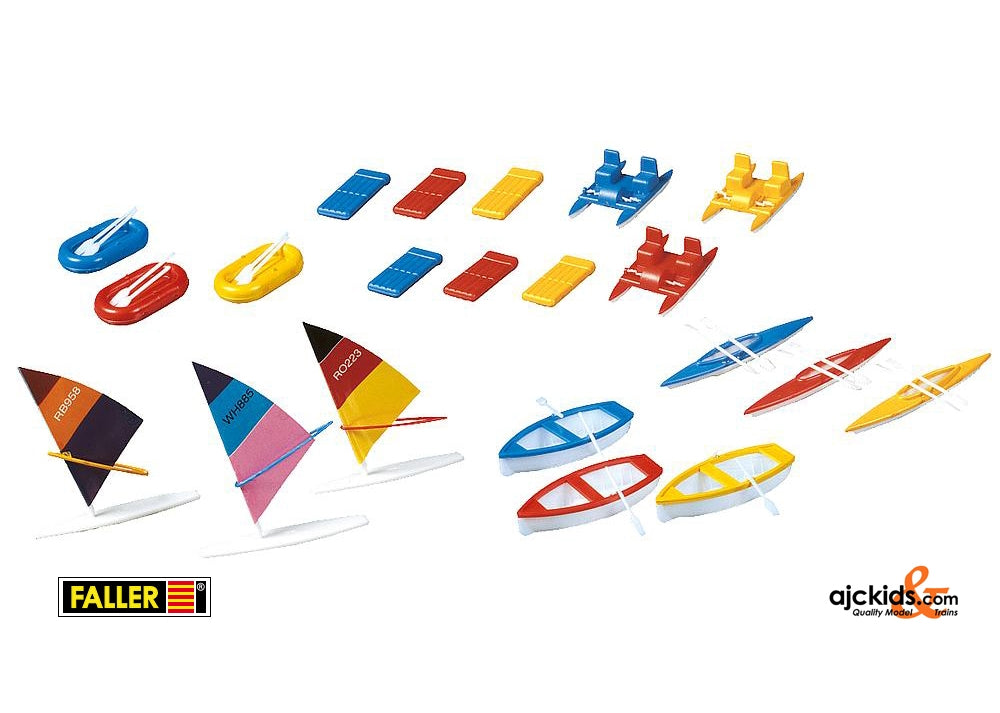Faller 130283 - Boats and windsurfing boards
