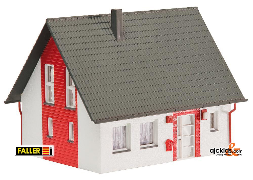 Faller 130315 - Detached house, red