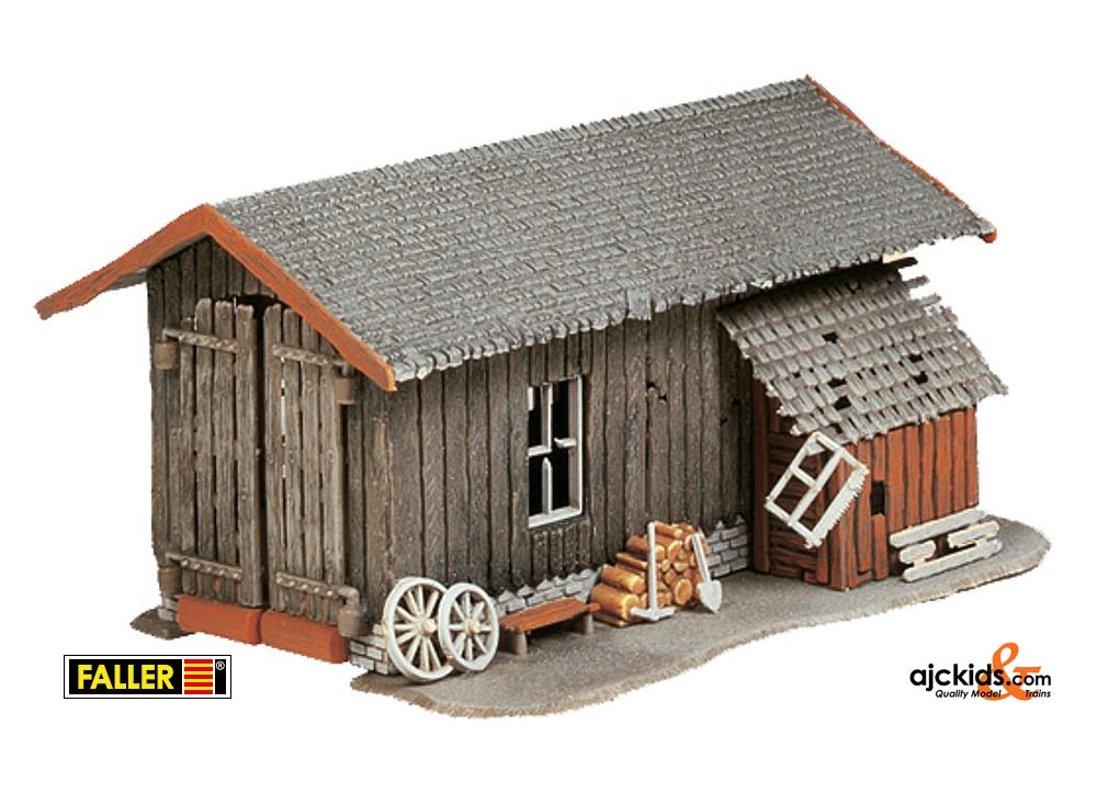 Faller 130379 - Bakehouse, Chapel & Shed