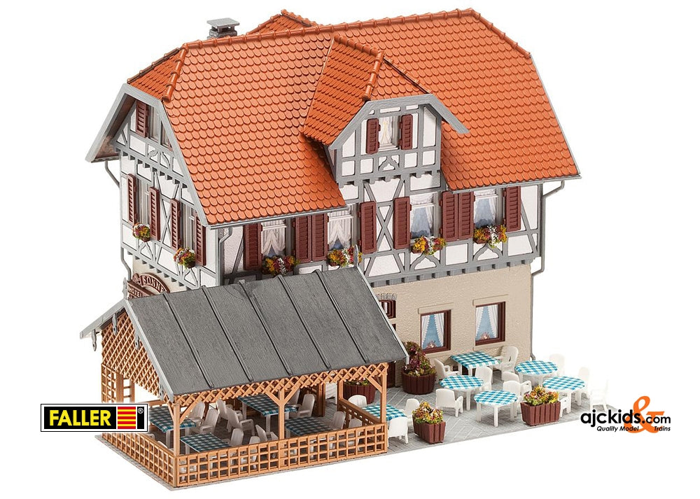 Faller 130438 - The Sonne Inn with summerhouse
