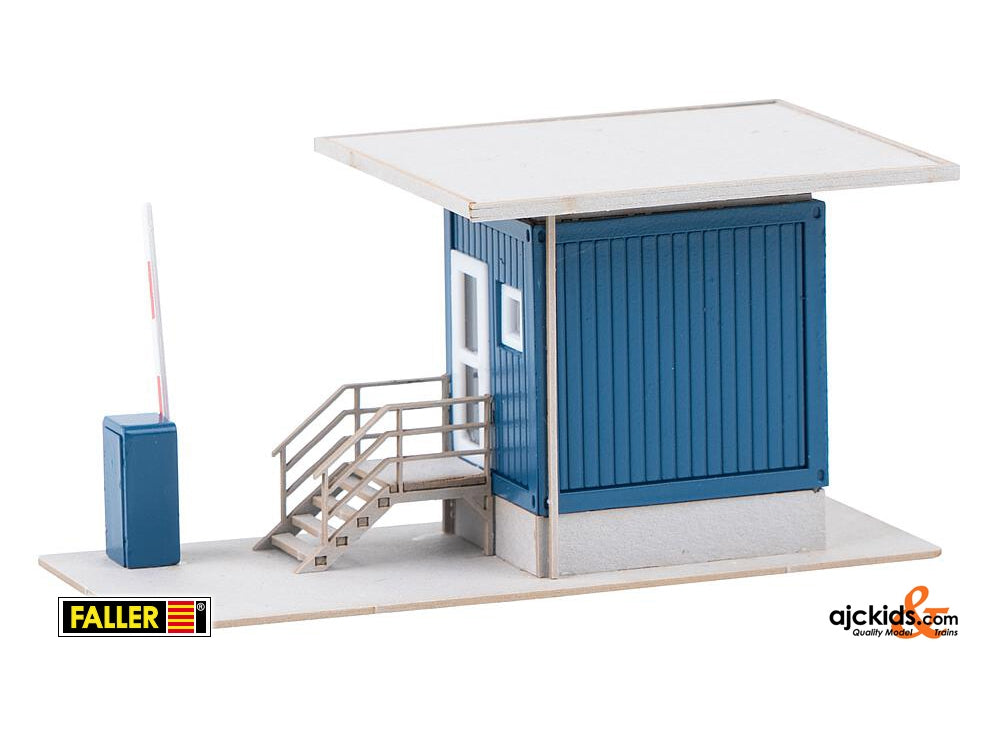 Faller 130626 - Gatekeeper lodge with overhanging roof