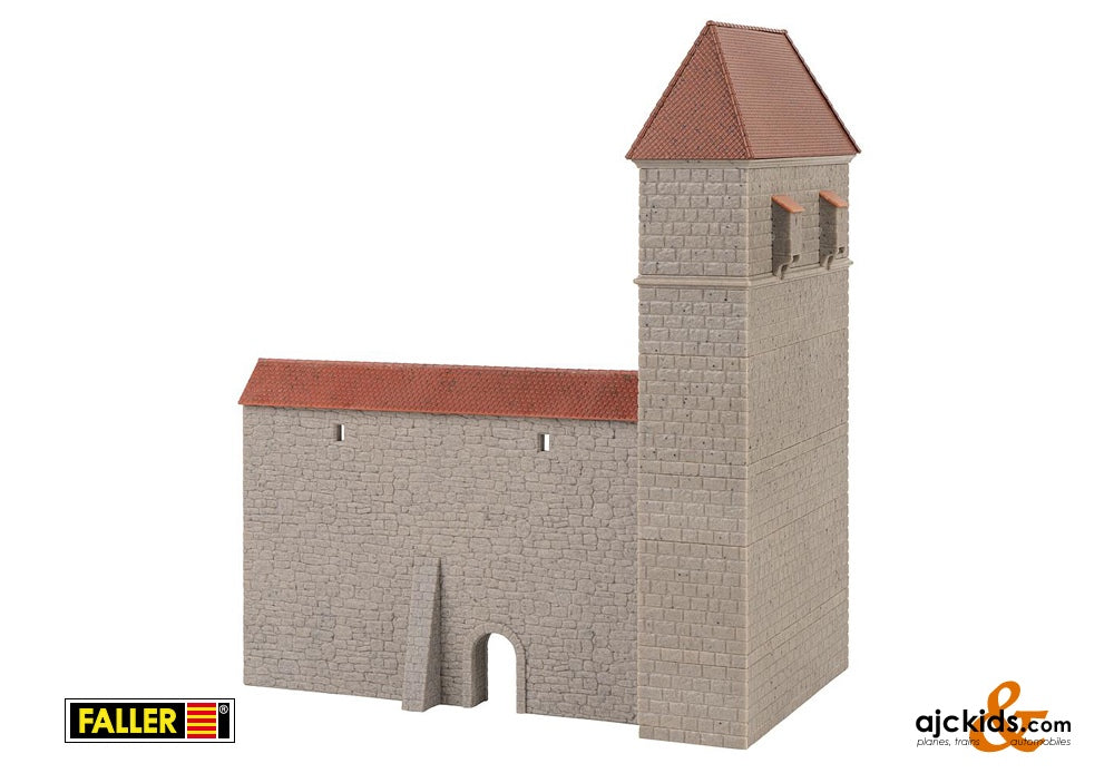 Faller 130691 - Shield Wall Old-Town wall set at Ajckids.com
