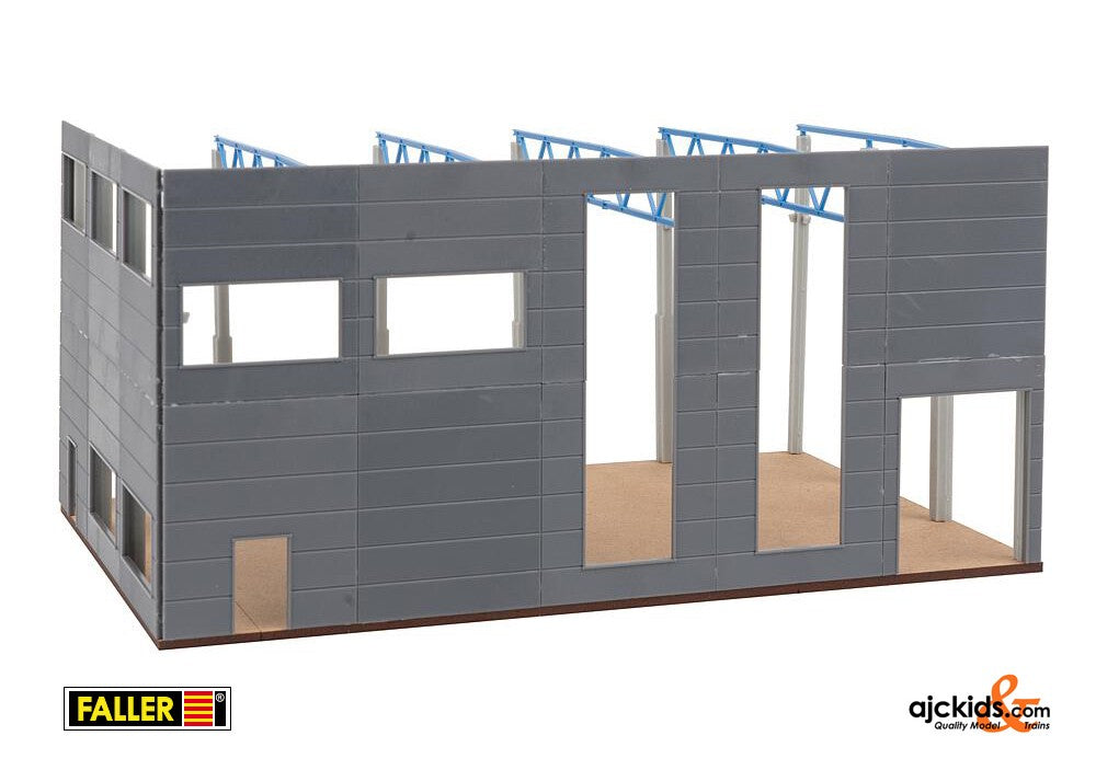Faller 130892 - Industry hall under construction, System building at www.ajckids.com