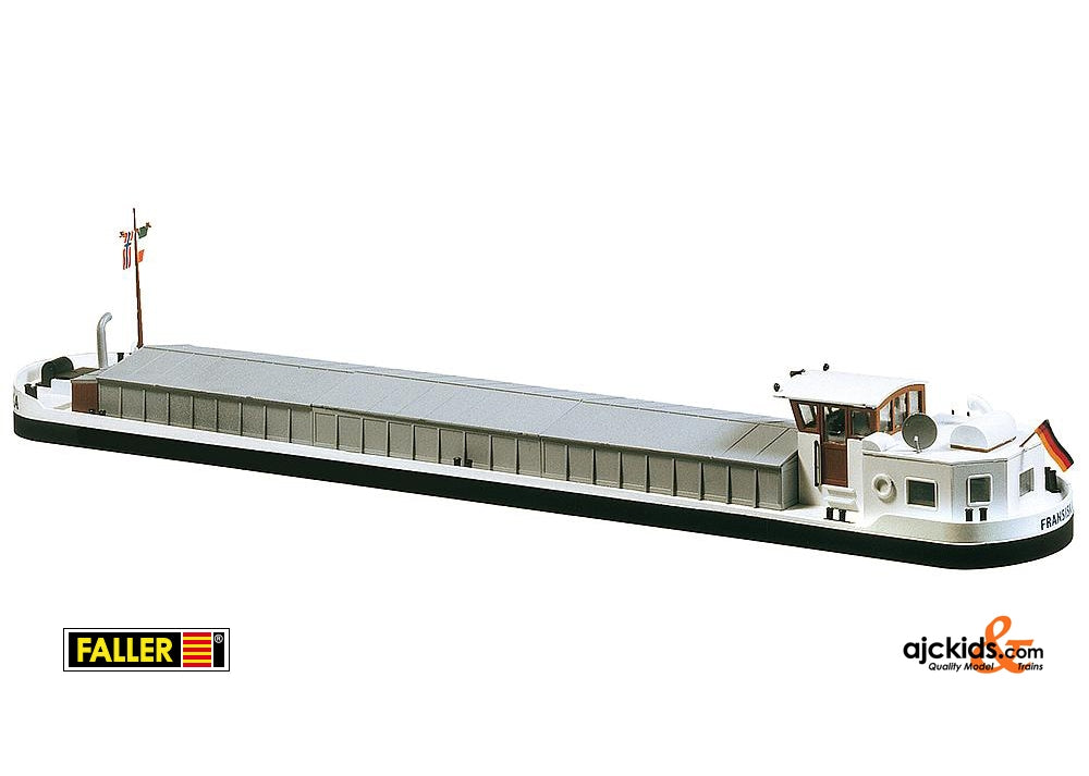 Faller 131006 - River cargo boat with dwelling cabin