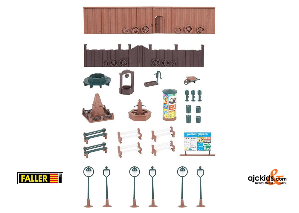 Faller 131373 - Park accessories