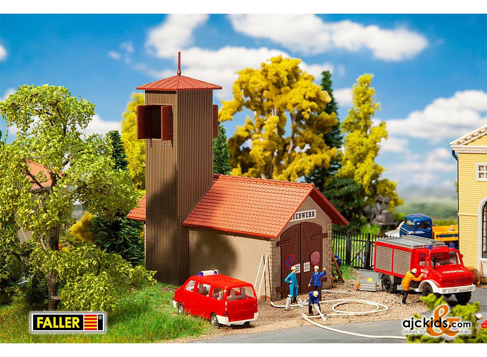 Faller 131383 - Fire brigade engine house
