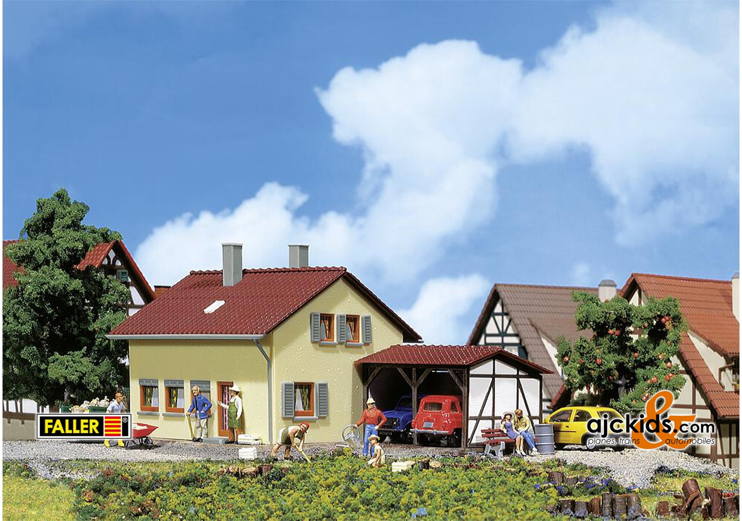 Faller 131503 - Colonist house with culture
