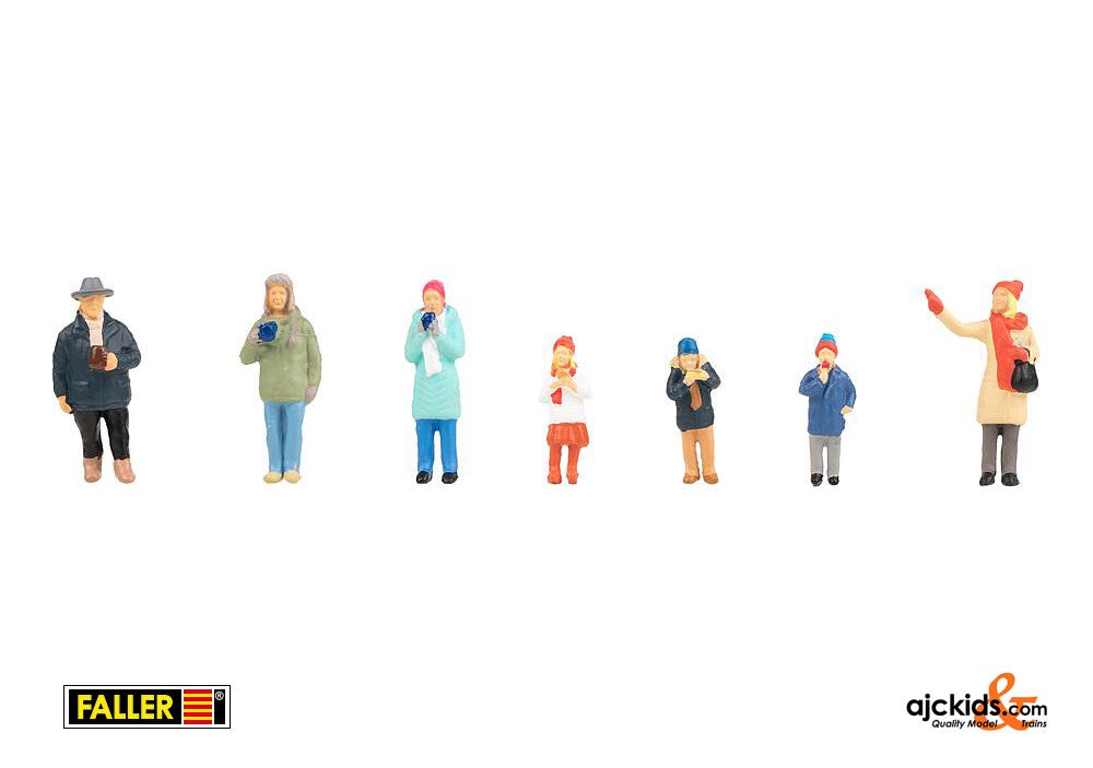 Faller 151647 - Christmas market visitors at www.ajckids.com