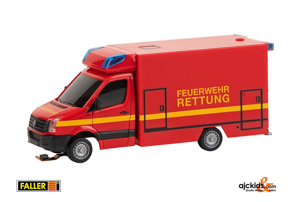 Faller 161434 - VW Crafter Fire Rescue (HERPA) at www.ajckids.com