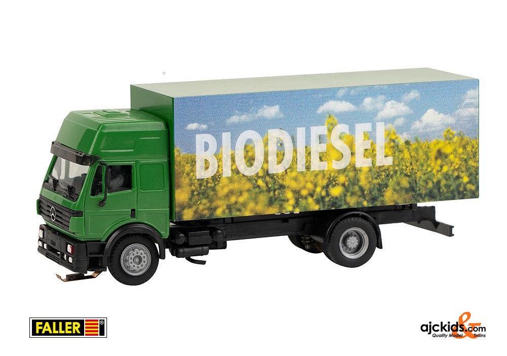 Faller 161436 - Lorry MB SK Biodiesel (HERPA) at www.ajckids.com