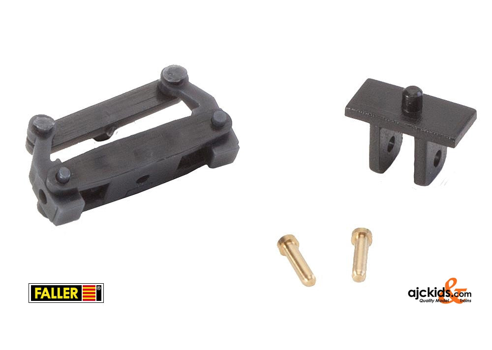 Faller 163052 - Front axle, assembled for passenger car sprinters, without wheels (12 mm)