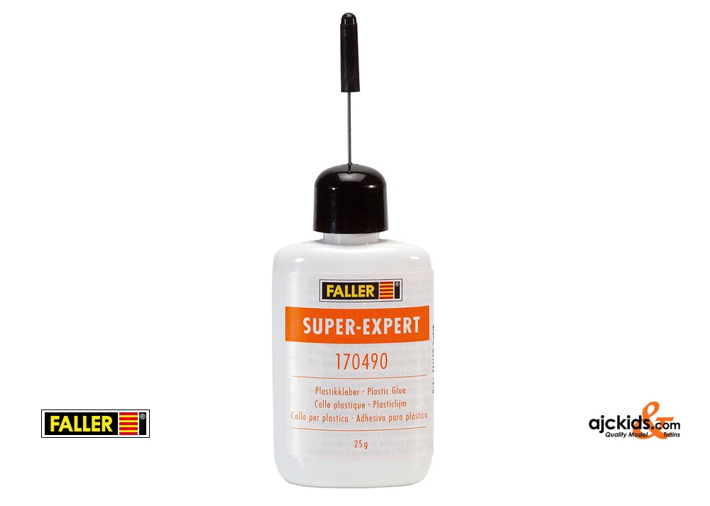 Faller 170490 - SUPER-EXPERT, Plastic Glue, 25 g