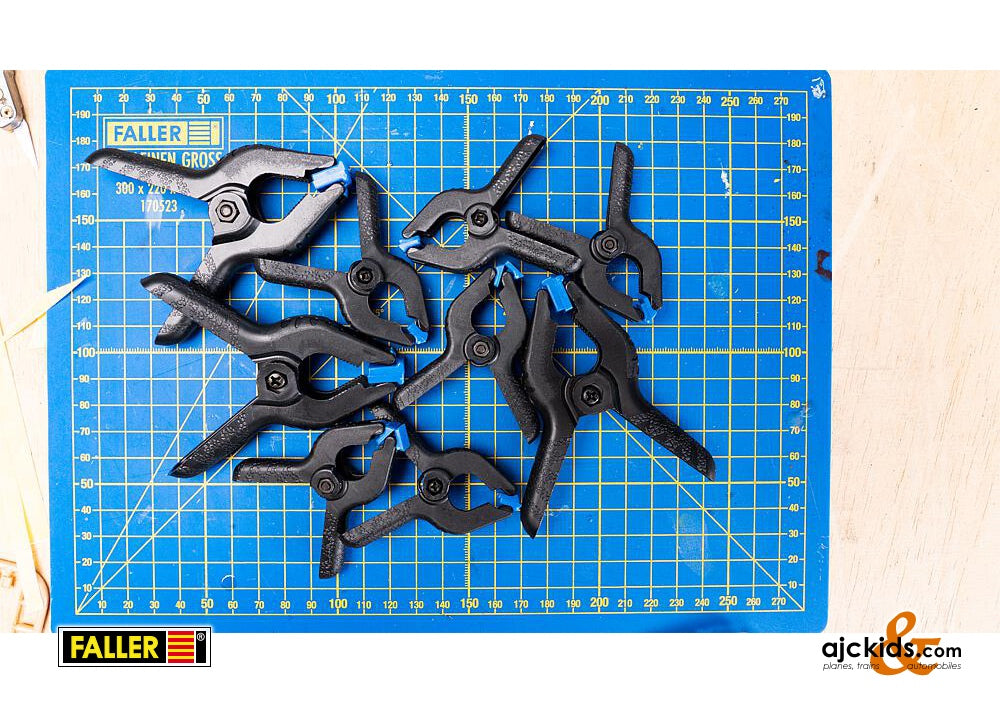Faller 170552 - Spring clips, set of 9 at Ajckids.com