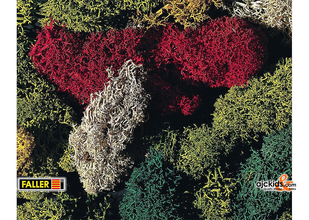 Faller 170730 - Lichen, assorted, different colors, 80 g