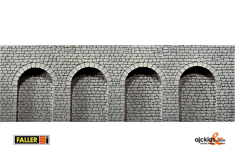 Faller 170838 - Decorative sheet arcades , Natural stone ashlars