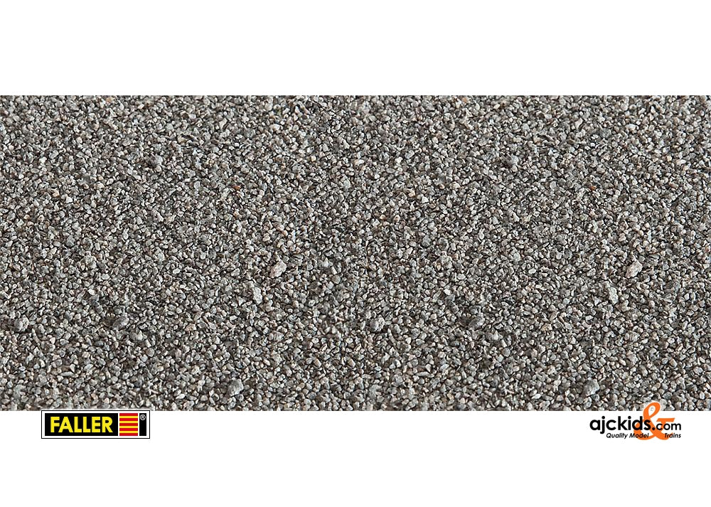 Faller 171699 - PREMIUM spread Gravel-Fix, Natural material, medium grey, 600 g