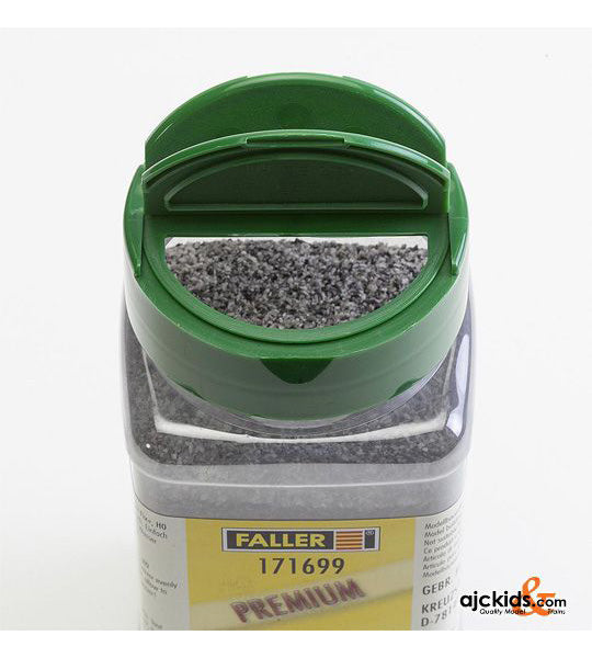 Faller 171699 - PREMIUM spread Gravel-Fix, Natural material, medium grey, 600 g