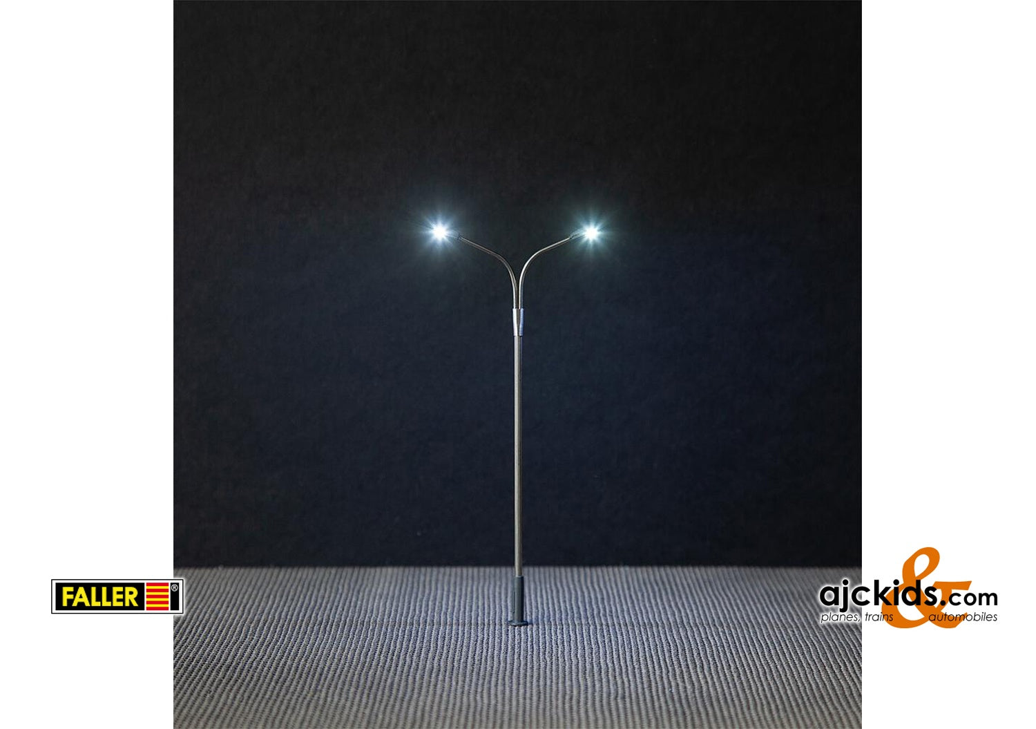 Faller 180101 - LED Street light, lampposts, 3 pcs.