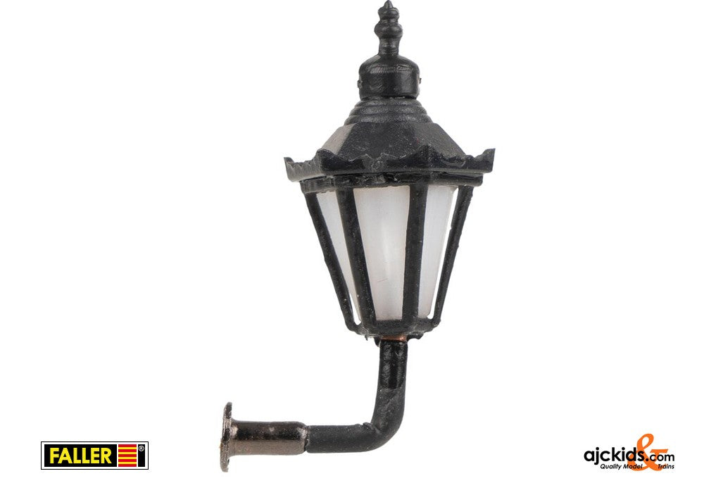 Faller 180111 - LED Wall lamps, hexagonal lamp with decorative crown, 3 pcs. at www.ajckids.com