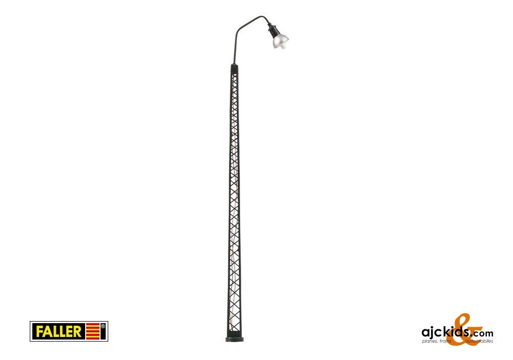 Faller 180117 - LED Lattice mast arc luminaire, warm white, 3 pcs. at Ajckids.com