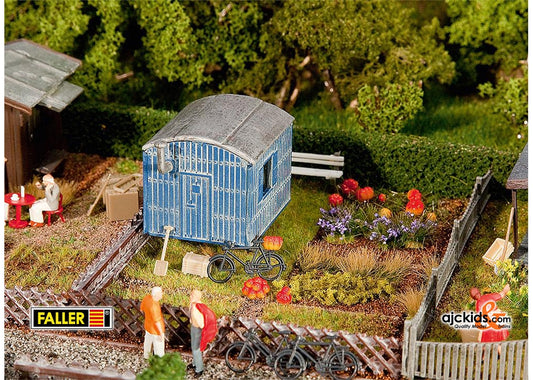 Faller 180490 - Allotments with contractor's trailer