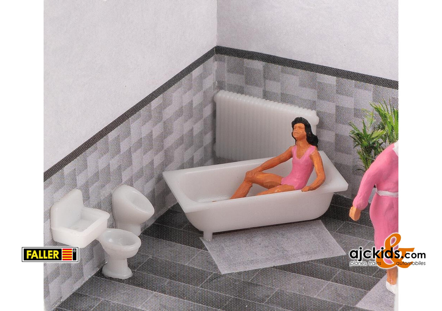 Faller 180993 - Bathroom tiles Set