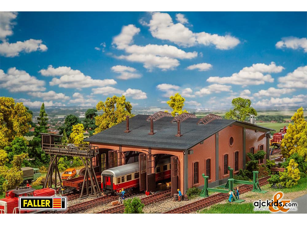 Faller 190069: Promotional set Lok Shed with accessories – Ajckids