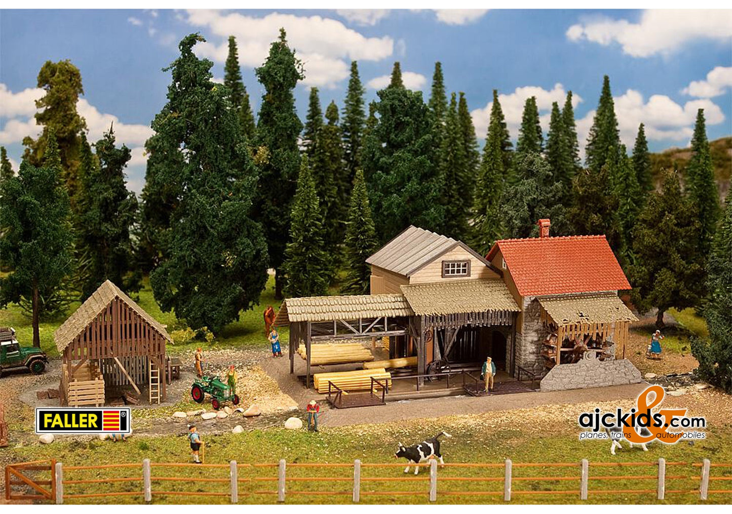 Faller 191767 - Sawmill with shed