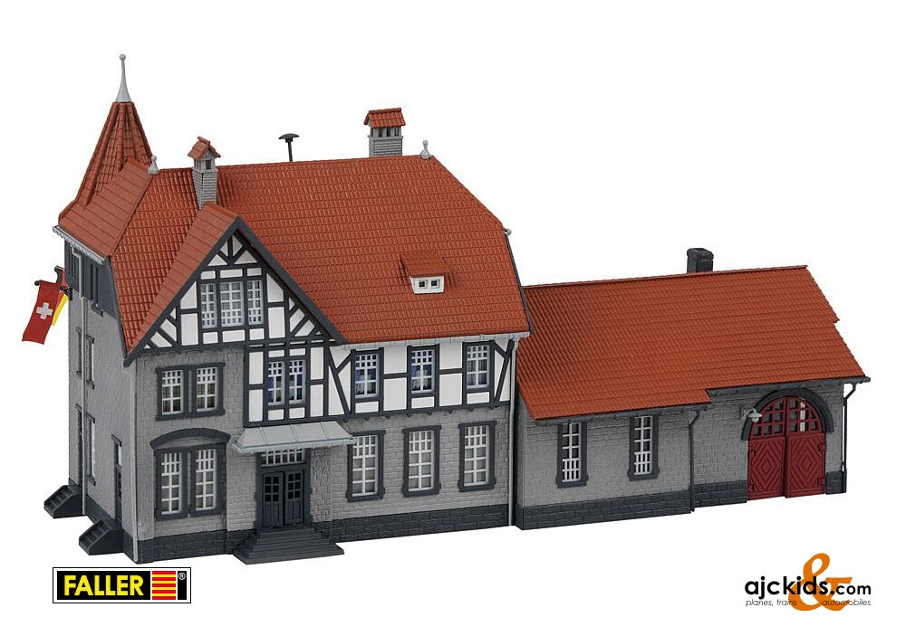 Faller 232194 - Town hall with fire station at Ajckids.com