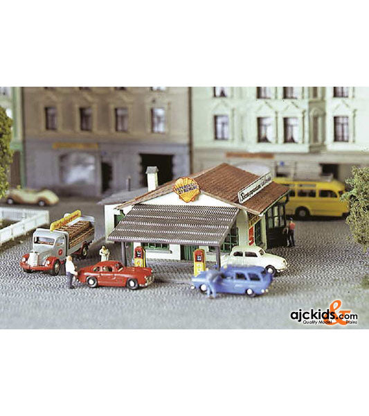 Faller 232218 - Shell Gas Station 1950's