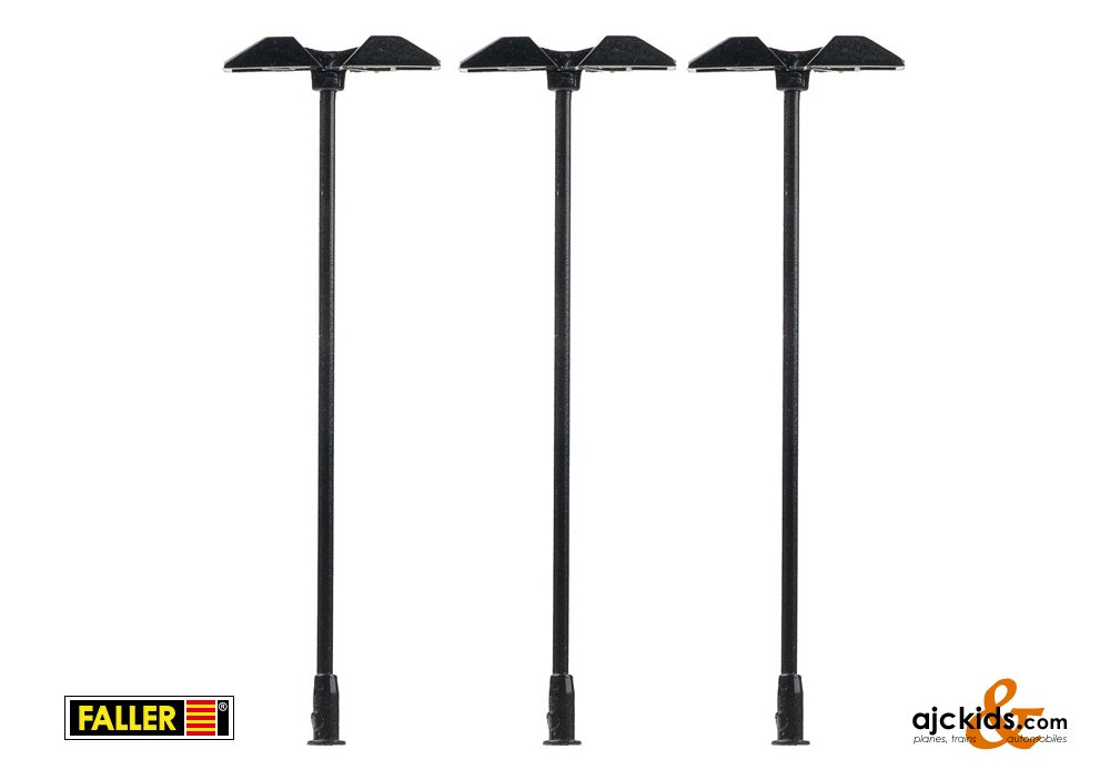 Faller 272132 - LED Trapezoidal light, two-flame, warm white, 3 pieces at Ajckids.com