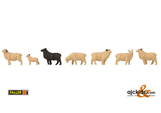 Faller 272801 - Sheep Figurine set with mini sound effect
