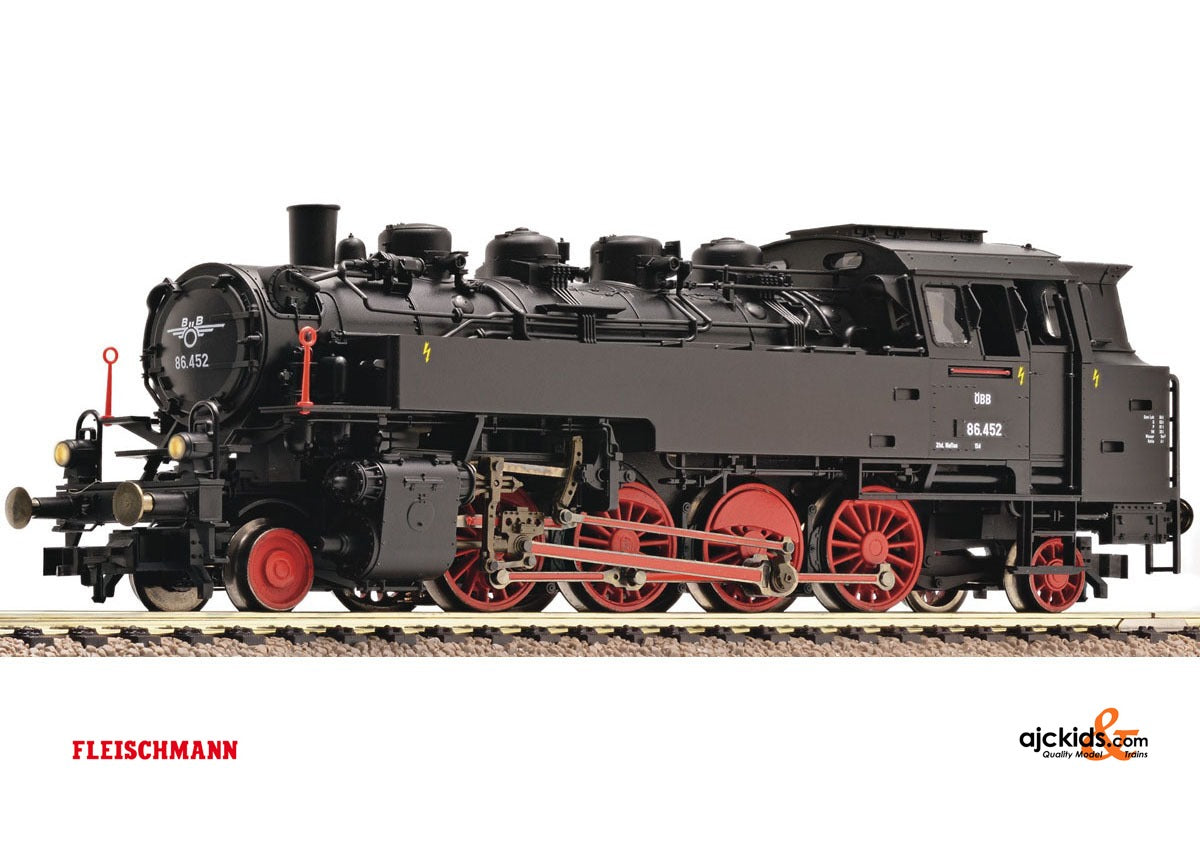 Fleischmann 408677 Steam Locomotive Rh 86 (Sound )