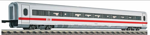 Fleischmann 4495 ICE 2 - Coach with traffic red stripe, 2nd Class, type 806.3 of the DB AG