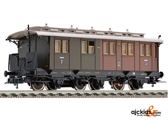 Fleischmann 508001 Personenw 2/3 Kl grÖnbraun