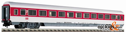 Fleischmann 5104 IC/EC coach in traffic red liverytype Bvmz.185.3